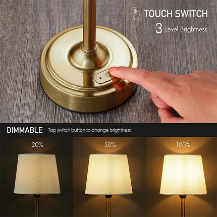 Retrolight - Draadloze Oplaadbare Retro Tafellamp