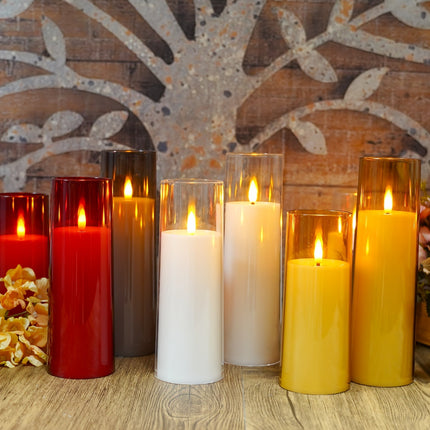 GlowCandle – Set van 5 LED Kaarsen met Afstandsbediening