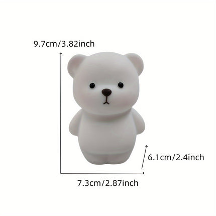 RusticBear - Beren Nachtlamp met LED Verlichting