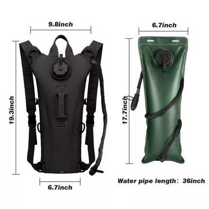 HydraPack - Stijlvolle 3L Water Rugzak voor Avonturen