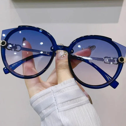 Patty Eyewear - Retro Ronde Zonnebril Vintage Style