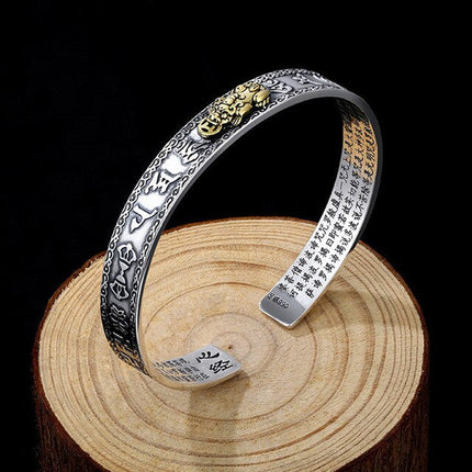 Verleidelijk Zilveren Pixiu Armband voor Rijkdom | Ontdek de Magie van de Chinese Mythologie