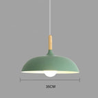 Groen / Warm Wit / dia35cm X h23cm