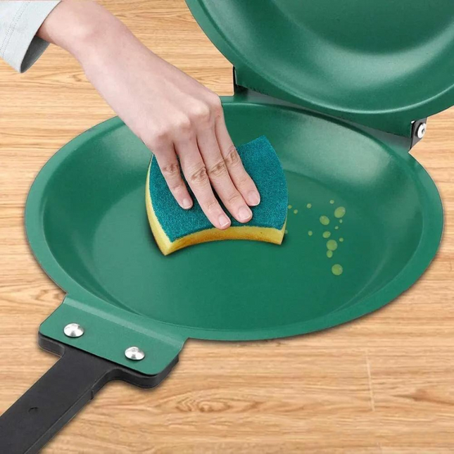 FlipMaster - Dubbelzijdige Pannenkoekenpan met Antiaanbaklaag