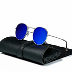 Zilverblauw