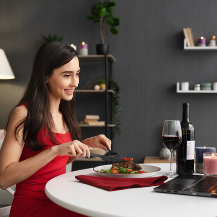RoyalElegance - Luxe Zwart Bestekset voor 6 Personen