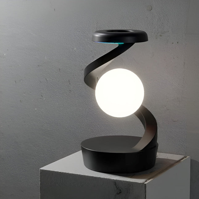 Futuristische FloatCharge Verlichtingswonder met Draadloze Oplader
