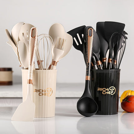 Premium Cooking - Kookplezier met de Elegante Siliconen Keukengerei Set