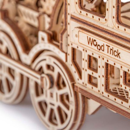 TrainCraft 3D Puzzel - Historische Locomotief met Waggon