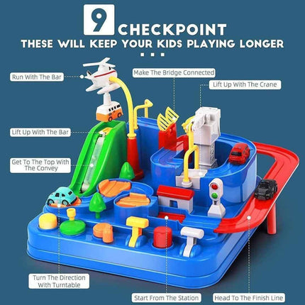 RescueTrack Adventure Set – Educatief Peuterspeelgoed