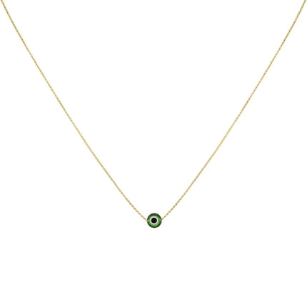 Shiny Nazar Necklace - Amira Collection