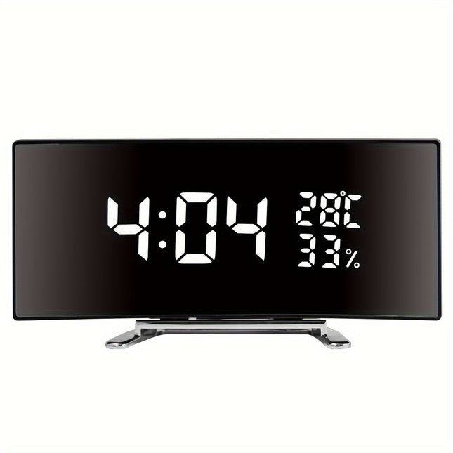 SmartClock - Slimme LED Wekker met USB-Functie