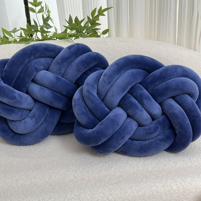 ComfortCloud Cushions - Luxe Pluche Kussens met Knoopdesign