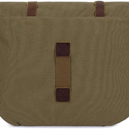 RetroCarry Bag – Vintage Canvas Schoudertas voor Laptops