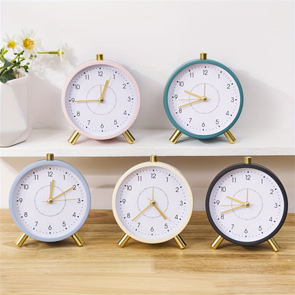 TimeSphere - Elegante Metalen Klok met Verlichting
