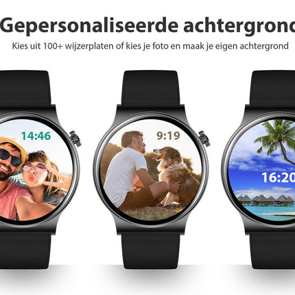 SmartFit Watch - Stijlvolle Multifunctionele Gezondheidstracker
