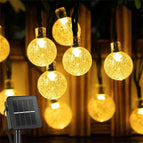 Warm wit / 16FT kabel + 20 lampen