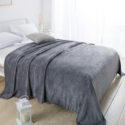 Grijze Flanellen Deken: Luxe Comfort voor Elk Seizoen