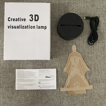 SportGlow – 3D Voetballer LED Sfeerlicht met Kleurverloop