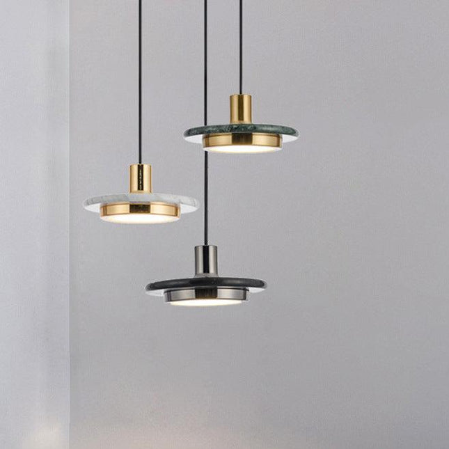 MarbleElegance Plafondlamp - Luxe Modern Marmeren Hanglamp