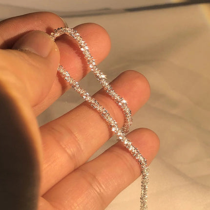 SilverFlow Bracelet – Elegante Sterling Zilveren Armband