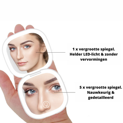 GlowMirror - Verlichte Spiegel voor een Stralende Look