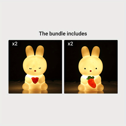 BunnyGlow – Schattige LED Nachtlamp voor Sfeer