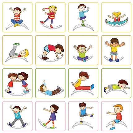AdventureBoard – Multifunctioneel Evenwichtsbord voor Creatief Spel