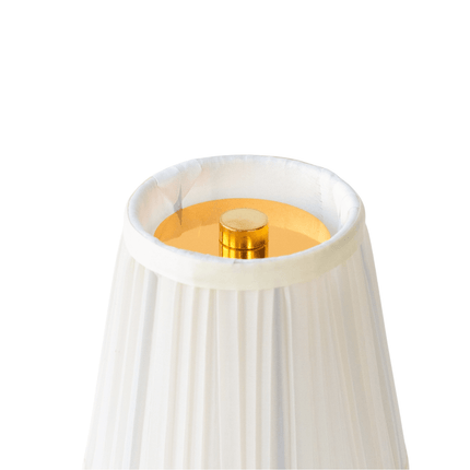 Draadloze Elegantie: Luxe Dimbare Stoffen Tafellamp