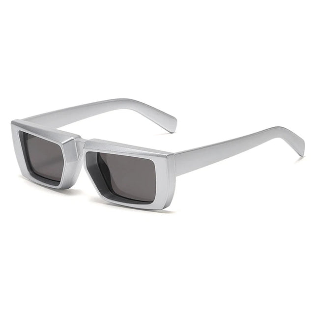 Kamil Shades – Retro Rechthoekige Zonnebril