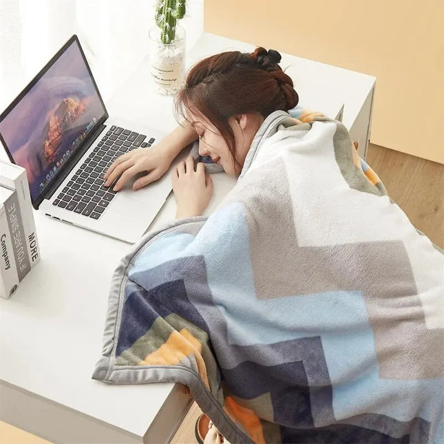 FlannelWarm - Luxe Verdikte Flanellen Deken