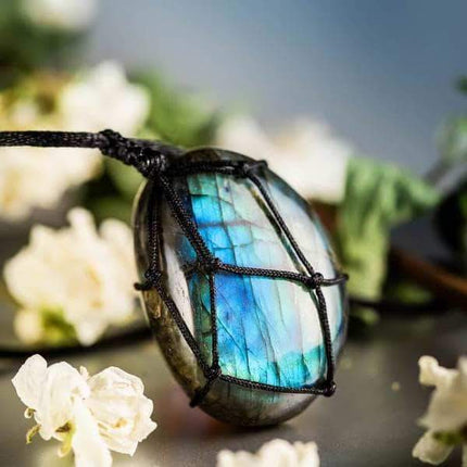 Aris DragonHeart Necklace – Mystieke Labradoriet Sieraad