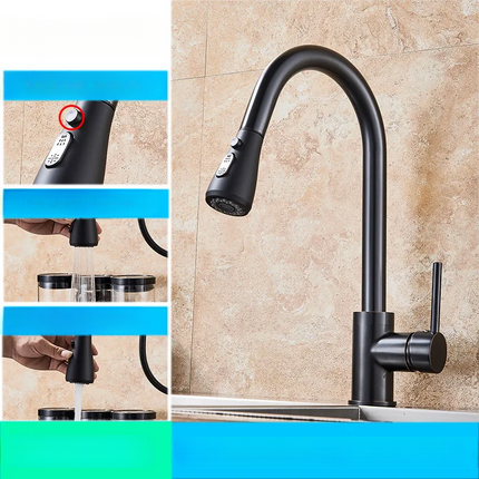 FlexiStream – Innovatieve Slimme Kraan voor Keuken Gemak