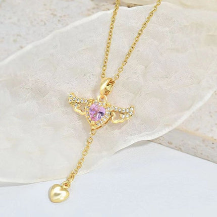 Livia Necklace - Elegante Engelvleugel Hanger