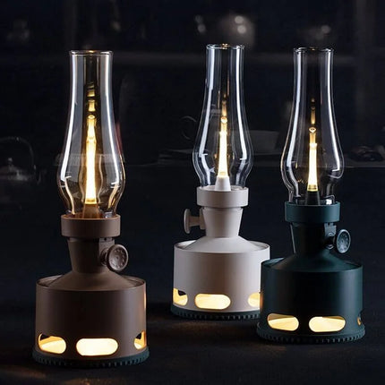 NostalgiaLamp - Vintage LED Lantaarn voor Sfeervolle Avonden