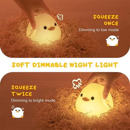 Ducky Buddy Lamp - Geruststellende Nachtlamp Voor Een Betere Slaap Van Uw Kind