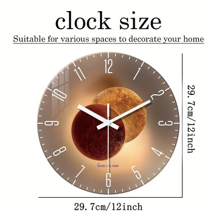CosmicLight Clock – Design Wandklok met Planetenthema
