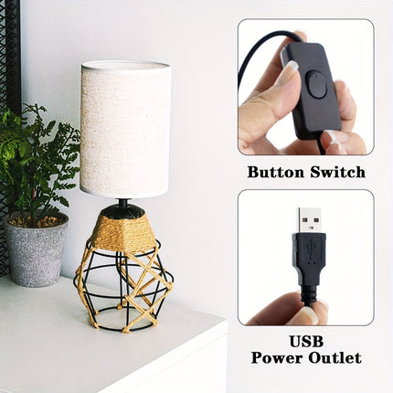 RetroBanker Lamp – USB LED Bureau Verlichting