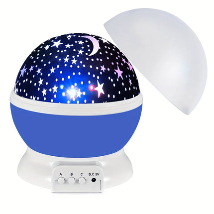StarryDream Projector – Kleurrijke Sterrenlamp met 360° Rotatie