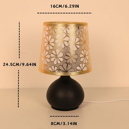 RetroLamp – Scandinavische Stoffen Tafellamp met USB