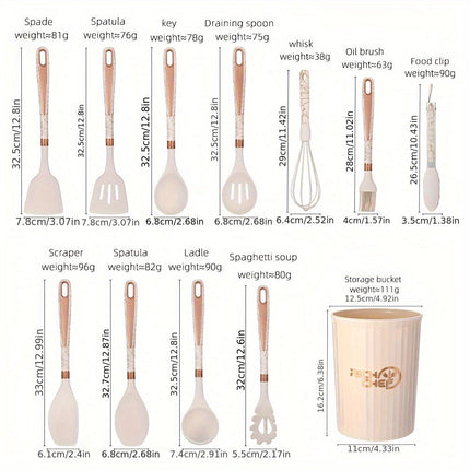 Premium Cooking - Kookplezier met de Elegante Siliconen Keukengerei Set