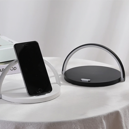Bowlight Design™ - Stijlvolle 3-in-1 Nachtlamp met Qi-oplader
