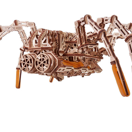 WoodCraft Spider Puzzle - 3D Mechanisch Model