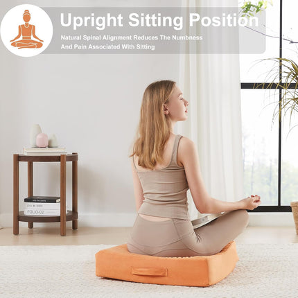 ZenCushion - Luxe Meditatiekussen met Comfortabele Hoes
