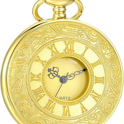 KevinWatch - Klassieke Retro Zakhorloge voor Mannen