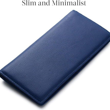 Renée Wallet - Ultra-dunne RFID Leren Portemonnee