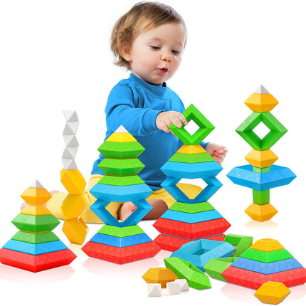 Multifunctionele Montessori Blokken - Stimuleer Creativiteit voor Kinderen