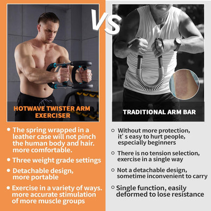 TwisterFlex – Verstelbare Trainingsbar voor Kracht en Flexibiliteit