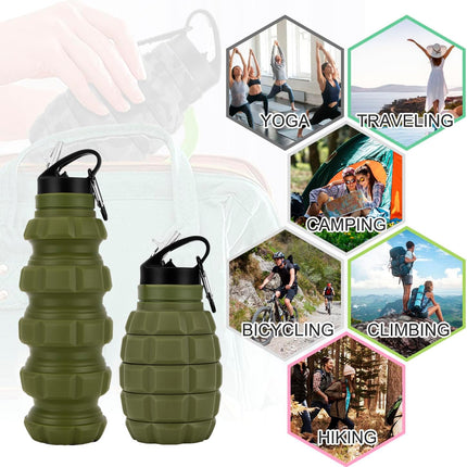 FlexiBottle - Duurzame Opvouwbare Reisbeker 575 ML