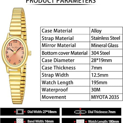 Romy Watch – Elegante Dameshorloge in Mini Formaat